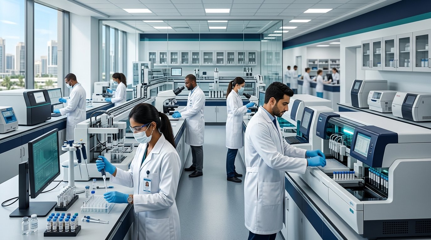 Modern laboratory environment